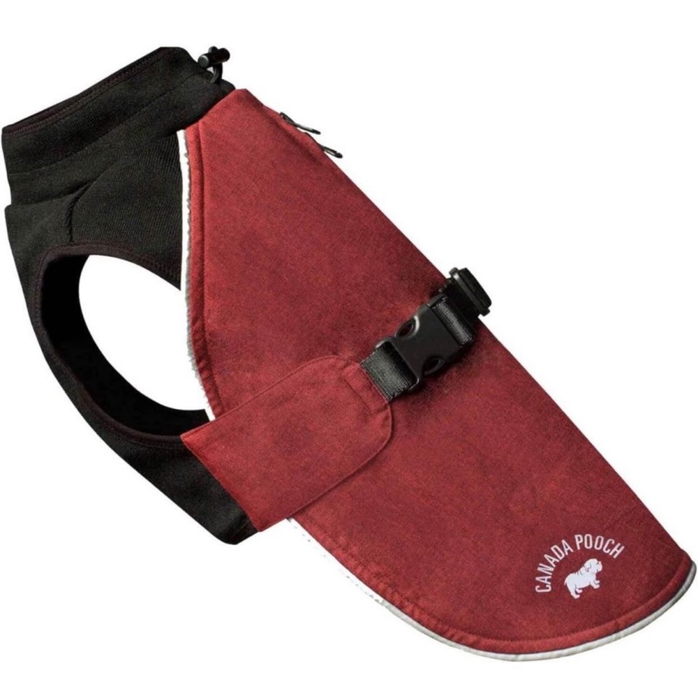 Canada Pooch Expedition Doggie Coat Cp01387(Red) Size 32